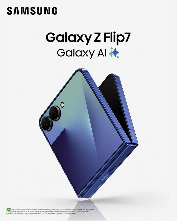 Galaxy Z Flip 7 — Flip into the future.