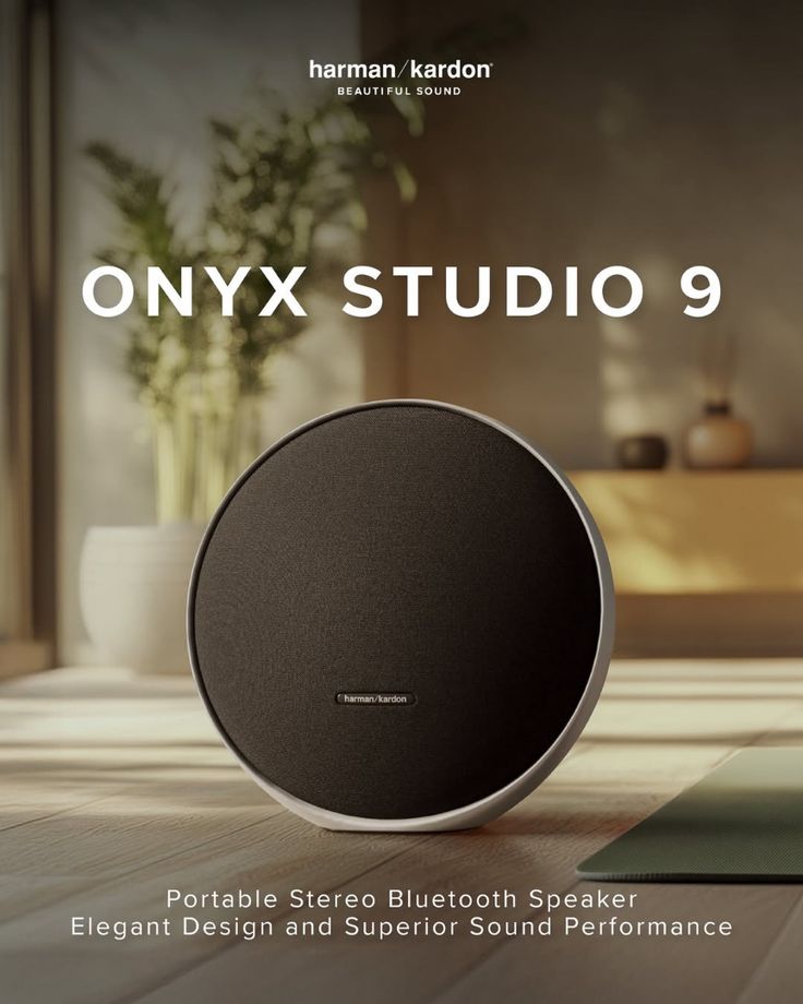 Harman Kardon Onyx Studio 9 — Iconic design. Room-filling sound.